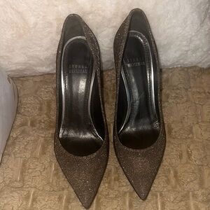 Stuart Weitzman Women's Glitter Pumps